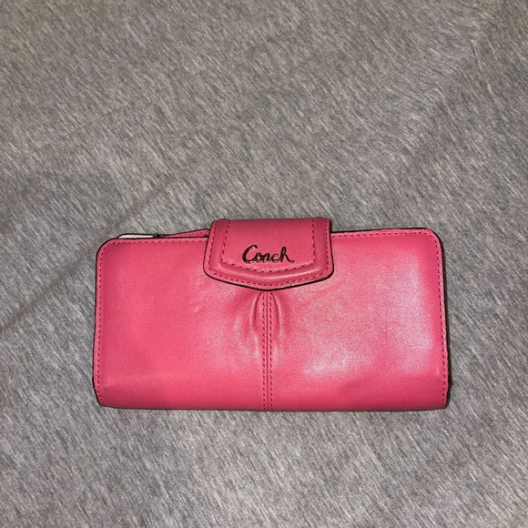 Coach Designer Park Leather Pink Shoulder Bag Purse - Picture 7 of 9